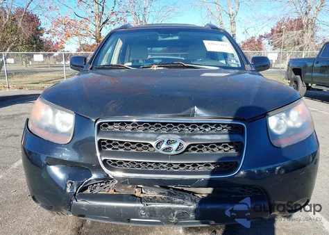 2007 Hyundai Santa Fe Gls из США, поврежденный, VIN KM8SG13D77U141123